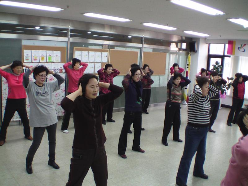 실버댄스 사진