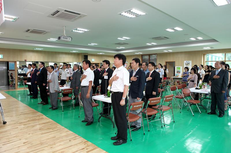 제5주년 검단3동 주민의 날 기념식 사진