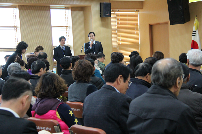 서구청장 검단3동 주민과의 대화(2014.2.24) 사진