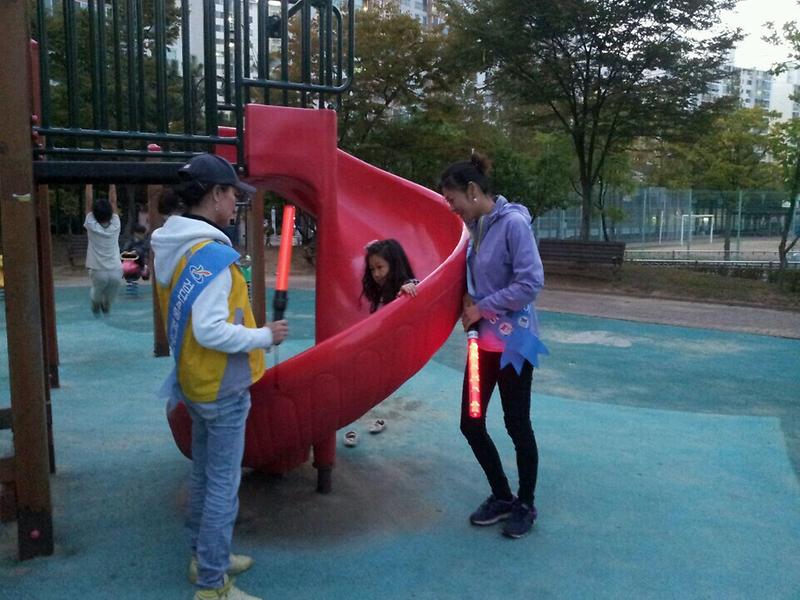 주민자치센터 봉사대-아동지킴이 10월 활동 사진