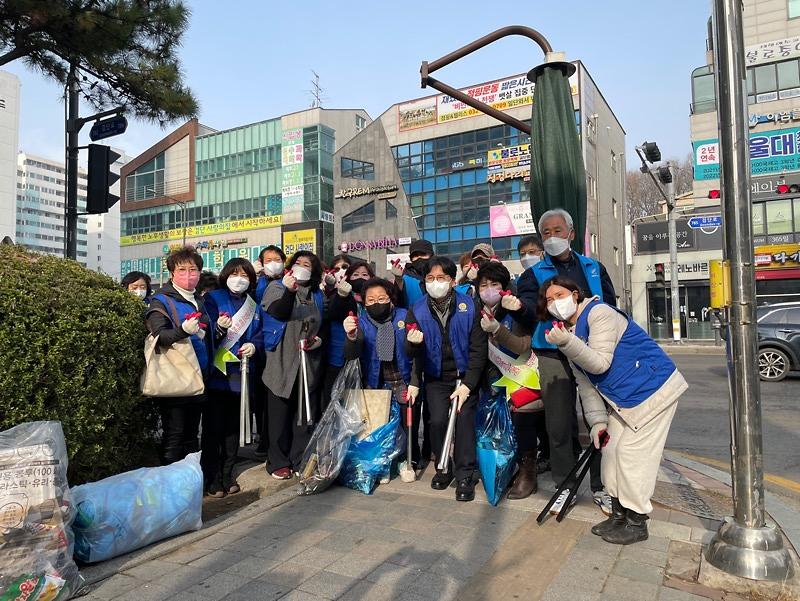 불로대곡동 2022년 새봄맞이 클린업데이 실시 사진