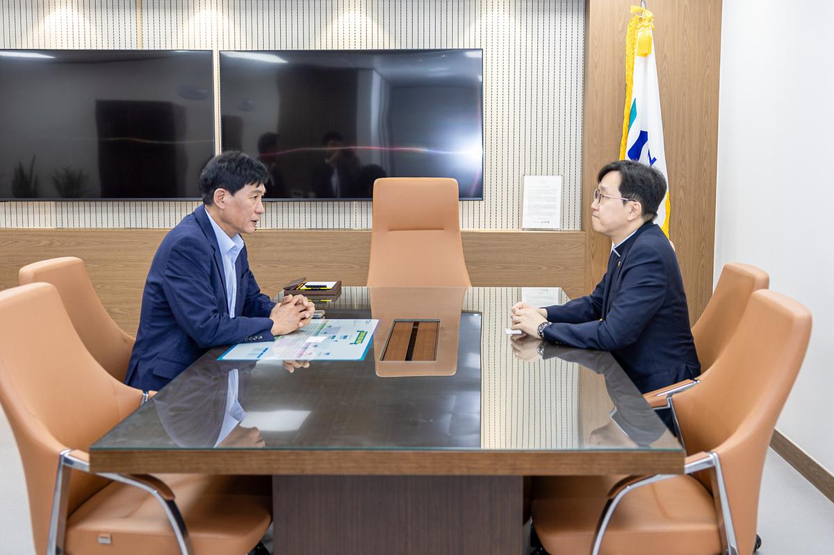 가톨릭관동대 국제성모병원 병원장 차담회 사진