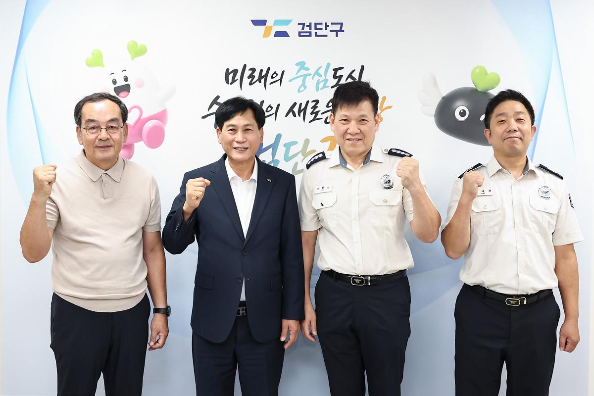 검단소방서장 차담회(2026-10-06) 사진